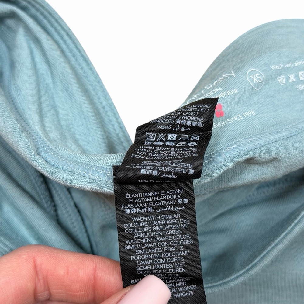 Sweaty Betty‎ Garudasana Cropped Yoga Pants - SB867B - Light Blue - Sz XS - Picture 5 of 10